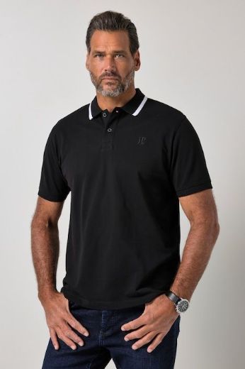 Moda za polnejše Majica polo kratkih rukava plus velikost, xxl, Ulla Popken in Johann Popken (JP1880)
