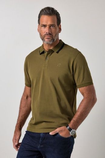 Moda za polnejše Majica polo kratkih rukava plus velikost, xxl, Ulla Popken in Johann Popken (JP1880)