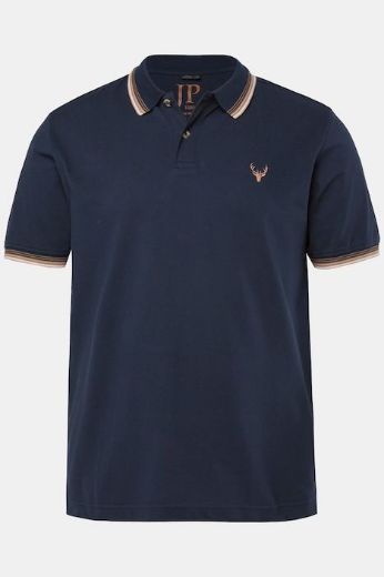 Moda za polnejše Majica polo kratkih rukava plus velikost, xxl, Ulla Popken in Johann Popken (JP1880)