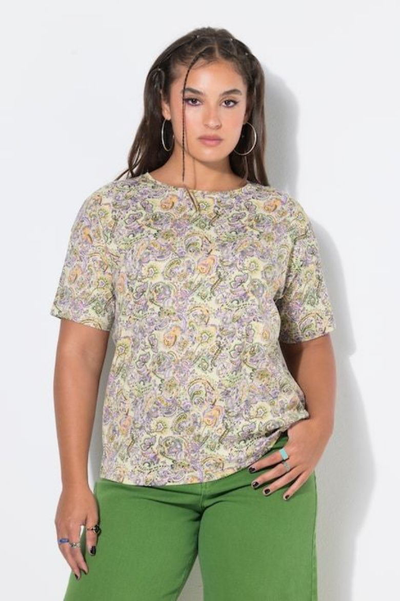Moda za polnejše Majica kratkih rukava plus velikost, xxl, Ulla Popken in Johann Popken (JP1880)