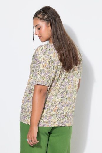 Moda za polnejše Majica kratkih rukava plus velikost, xxl, Ulla Popken in Johann Popken (JP1880)