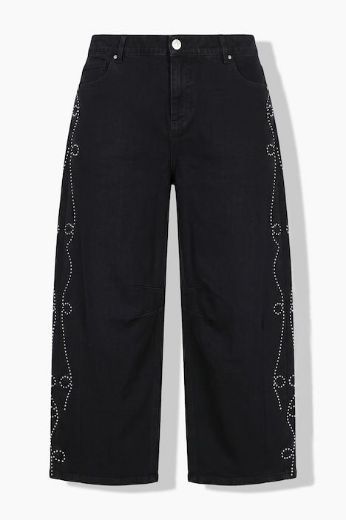 Moda za polnejše Traperice barrel plus velikost, xxl, Ulla Popken in Johann Popken (JP1880)