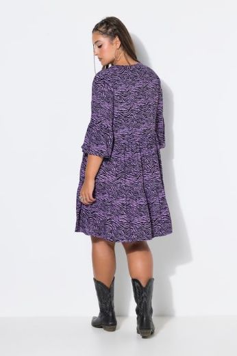 Moda za polnejše Haljina 3/4 rukava A kroja plus velikost, xxl, Ulla Popken in Johann Popken (JP1880)