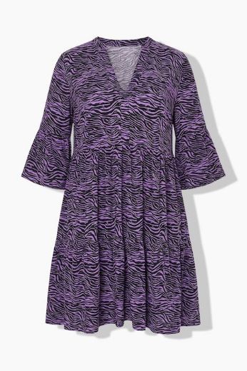 Moda za polnejše Haljina 3/4 rukava A kroja plus velikost, xxl, Ulla Popken in Johann Popken (JP1880)
