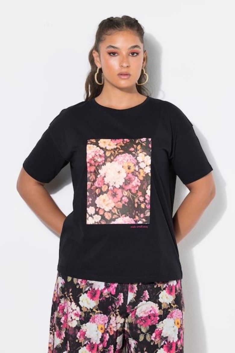 Moda za polnejše Majica kratkih rukava plus velikost, xxl, Ulla Popken in Johann Popken (JP1880)
