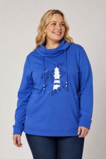 Moda za polnejše Majica s dugih rukavima i povišenom ovratnikom plus velikost, xxl, Ulla Popken in Johann Popken (JP1880)