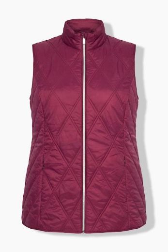 Moda za polnejše Prsluk prošiveni plus velikost, xxl, Ulla Popken in Johann Popken (JP1880)