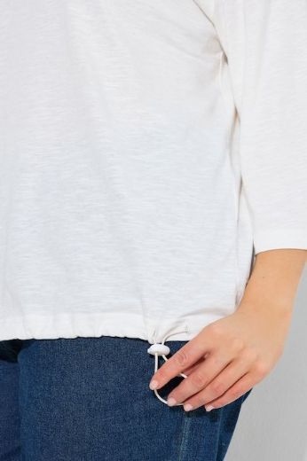 Moda za polnejše Majica 3/4 rukava s kapuljačom plus velikost, xxl, Ulla Popken in Johann Popken (JP1880)