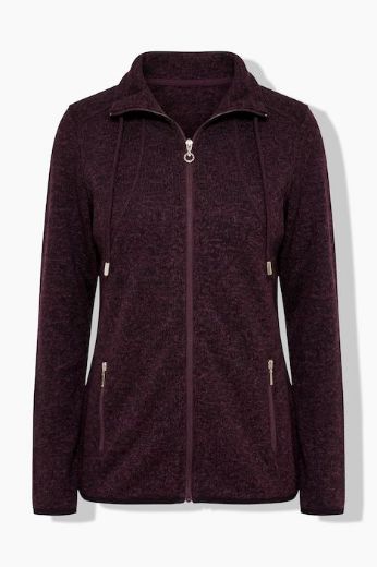 Moda za polnejše Jakna od flisa plus velikost, xxl, Ulla Popken in Johann Popken (JP1880)