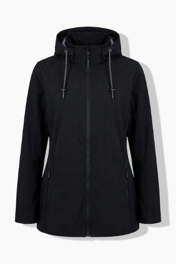 Moda za polnejše Jakna s odvojivom kapuljačom plus velikost, xxl, Ulla Popken in Johann Popken (JP1880)