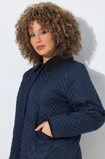 Moda za polnejše Jakna prošivena plus velikost, xxl, Ulla Popken in Johann Popken (JP1880)