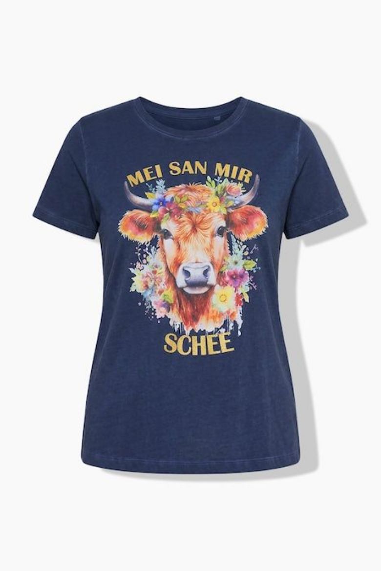 Moda za polnejše Majica kratkih rukava plus velikost, xxl, Ulla Popken in Johann Popken (JP1880)