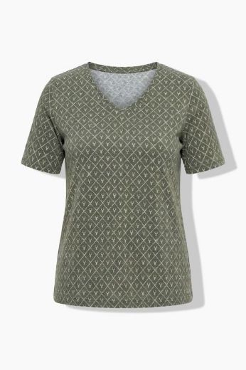 Moda za polnejše Majica kratkih rukava plus velikost, xxl, Ulla Popken in Johann Popken (JP1880)