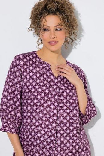 Moda za polnejše Tunika 3/4 rukava A kroja plus velikost, xxl, Ulla Popken in Johann Popken (JP1880)