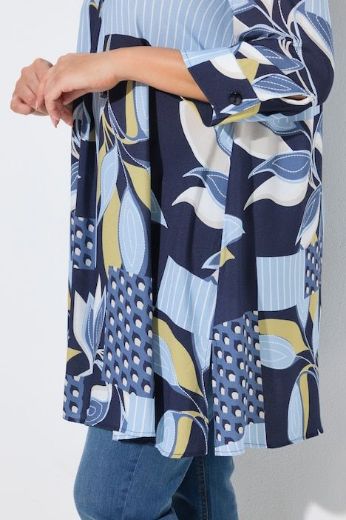 Moda za polnejše Tunika 3/4 rukava dužeg kroja plus velikost, xxl, Ulla Popken in Johann Popken (JP1880)
