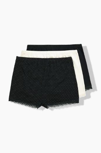 Moda za polnejše Gaćice produženih nogavica 3 komada plus velikost, xxl, Ulla Popken in Johann Popken (JP1880)