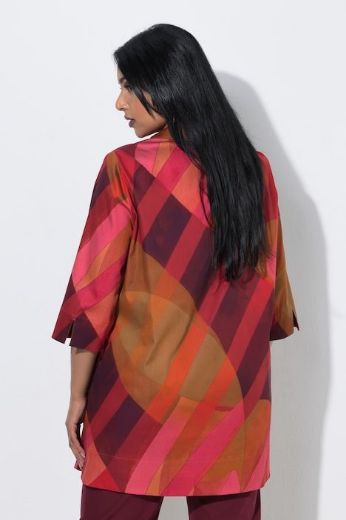 Moda za polnejše Bluza 3/4 rukava dužeg a kroja plus velikost, xxl, Ulla Popken in Johann Popken (JP1880)