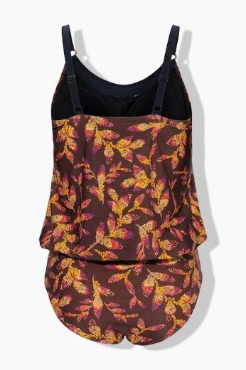 Moda za polnejše Kupaći kostim tankini plus velikost, xxl, Ulla Popken in Johann Popken (JP1880)