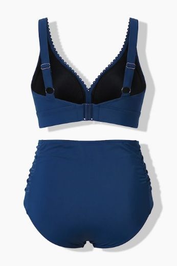 Moda za polnejše Kupaći kostim dvodijelni plus velikost, xxl, Ulla Popken in Johann Popken (JP1880)