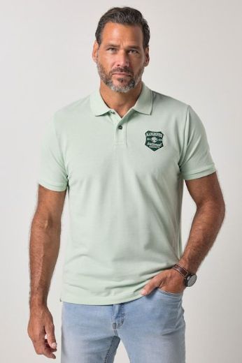 Moda za polnejše Majica polo kratkih rukava plus velikost, xxl, Ulla Popken in Johann Popken (JP1880)
