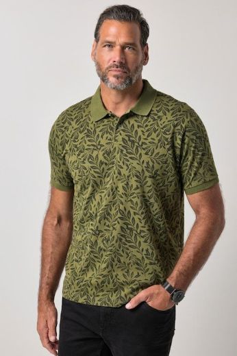 Moda za polnejše Majica polo kratkih rukava plus velikost, xxl, Ulla Popken in Johann Popken (JP1880)