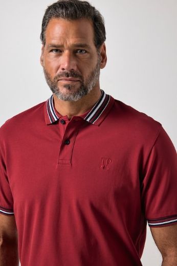 Moda za polnejše Majica polo kratkih rukava plus velikost, xxl, Ulla Popken in Johann Popken (JP1880)