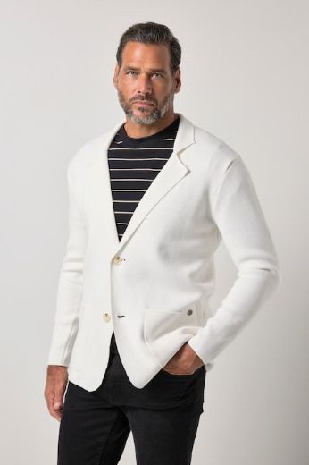 Moda za polnejše Sako pleteni plus velikost, xxl, Ulla Popken in Johann Popken (JP1880)