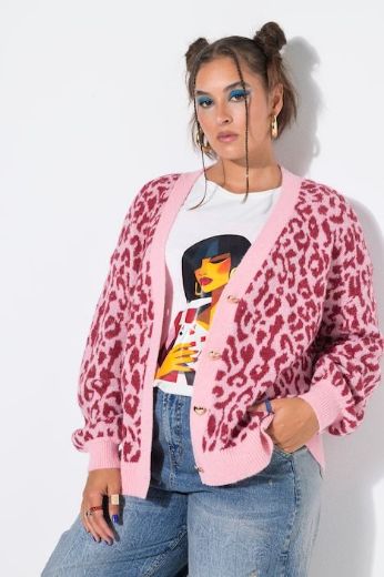 Moda za polnejše Kardigan dugih rukava šireg kroja plus velikost, xxl, Ulla Popken in Johann Popken (JP1880)