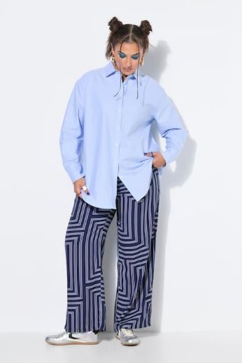 Moda za polnejše Košulja dugih rukava šireg kroja plus velikost, xxl, Ulla Popken in Johann Popken (JP1880)