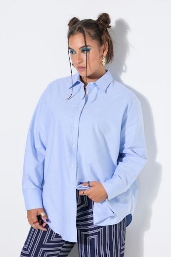 Moda za polnejše Košulja dugih rukava šireg kroja plus velikost, xxl, Ulla Popken in Johann Popken (JP1880)