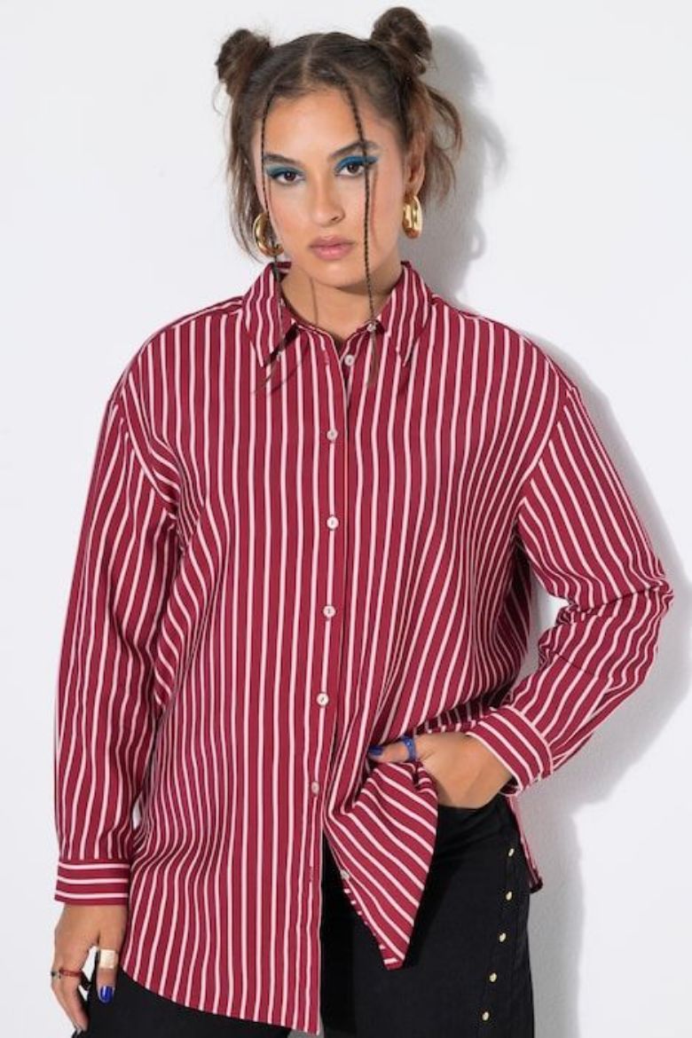 Moda za polnejše Bluza šireg kroja dugih rukava plus velikost, xxl, Ulla Popken in Johann Popken (JP1880)