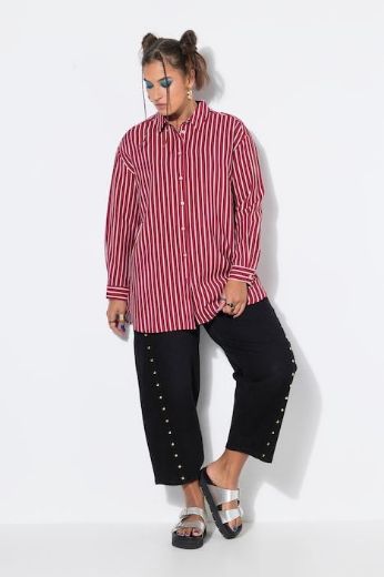 Moda za polnejše Bluza šireg kroja dugih rukava plus velikost, xxl, Ulla Popken in Johann Popken (JP1880)