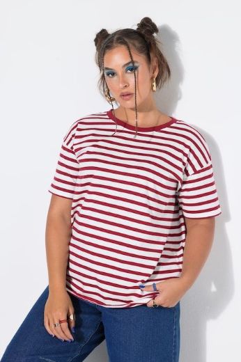 Moda za polnejše Majica kratkih rukava šireg kroja plus velikost, xxl, Ulla Popken in Johann Popken (JP1880)