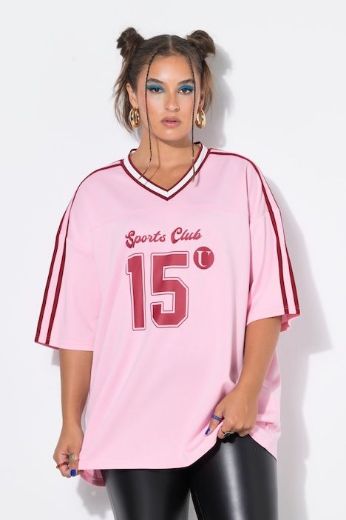 Moda za polnejše Majica kratkih rukava šireg kroja plus velikost, xxl, Ulla Popken in Johann Popken (JP1880)