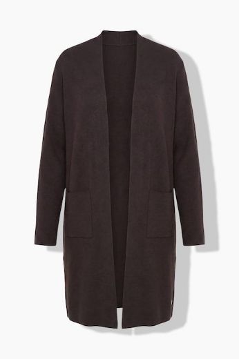 Moda za polnejše Kardigan dugi model s džepovima plus velikost, xxl, Ulla Popken in Johann Popken (JP1880)