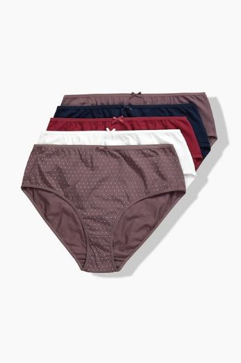 Moda za polnejše Gaćice 5 komada plus velikost, xxl, Ulla Popken in Johann Popken (JP1880)