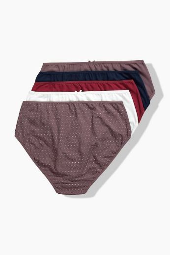 Moda za polnejše Gaćice 5 komada plus velikost, xxl, Ulla Popken in Johann Popken (JP1880)