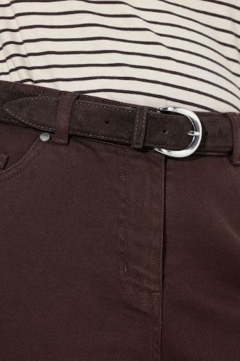 Moda za polnejše Remen od brušene kože plus velikost, xxl, Ulla Popken in Johann Popken (JP1880)
