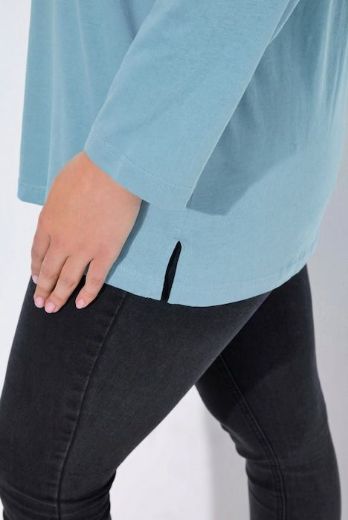 Moda za polnejše Majica Basic dugi rukavi plus velikost, xxl, Ulla Popken in Johann Popken (JP1880)