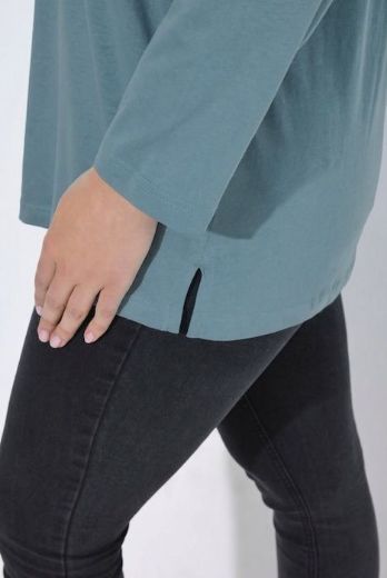 Moda za polnejše Majica Basic dugi rukavi plus velikost, xxl, Ulla Popken in Johann Popken (JP1880)