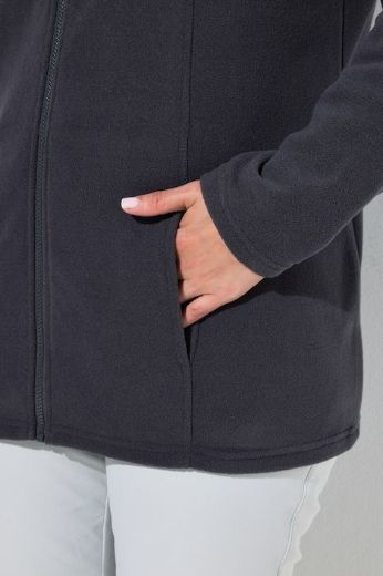 Moda za polnejše Jakna sportska od flisa plus velikost, xxl, Ulla Popken in Johann Popken (JP1880)