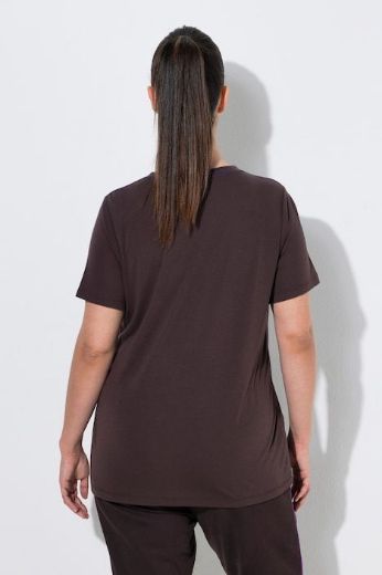 Moda za polnejše Majica funkcionalna V ovratnik plus velikost, xxl, Ulla Popken in Johann Popken (JP1880)