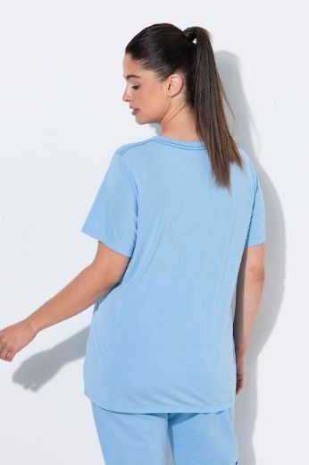 Moda za polnejše Majica funkcionalna V ovratnik plus velikost, xxl, Ulla Popken in Johann Popken (JP1880)