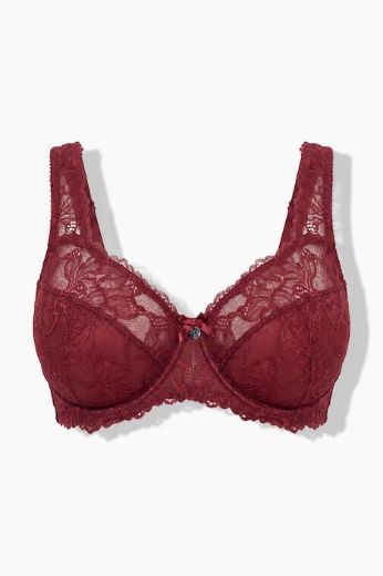 Moda za polnejše Grudnjak čipkani širih naramenica plus velikost, xxl, Ulla Popken in Johann Popken (JP1880)