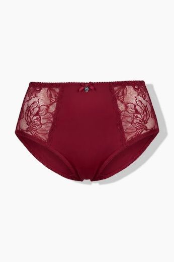 Moda za polnejše Gaćice midi s cvjetnom čipkom plus velikost, xxl, Ulla Popken in Johann Popken (JP1880)