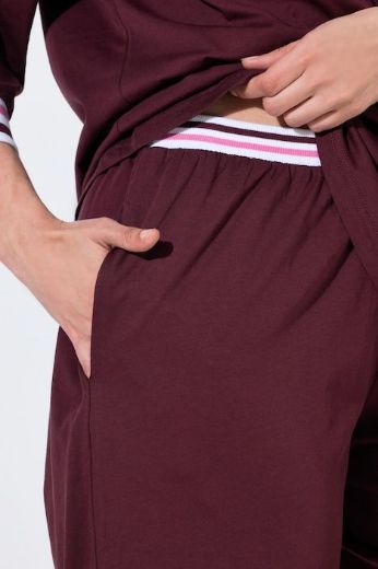 Moda za polnejše Pidžama 3/4 rukava i dugih nogavica plus velikost, xxl, Ulla Popken in Johann Popken (JP1880)