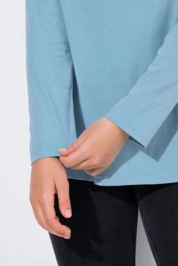 Moda za polnejše Majica dugih rukava V ovratnika plus velikost, xxl, Ulla Popken in Johann Popken (JP1880)