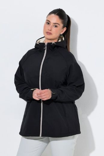 Moda za polnejše Jakna sportska s kapuljačom plus velikost, xxl, Ulla Popken in Johann Popken (JP1880)