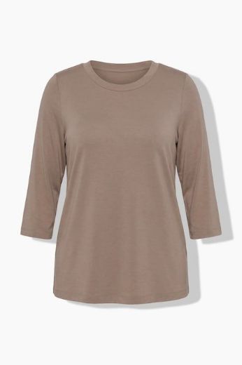 Moda za polnejše Majica 3/4 rukava V ovratnika plus velikost, xxl, Ulla Popken in Johann Popken (JP1880)