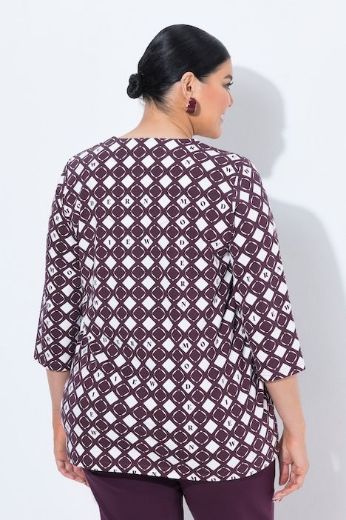 Moda za polnejše Majica 3/4 rukava plus velikost, xxl, Ulla Popken in Johann Popken (JP1880)